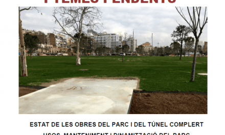 Dimecres 27 de Març Assemblea Informativa sobre Glòries – 6 d’Abril obertura del nou parc