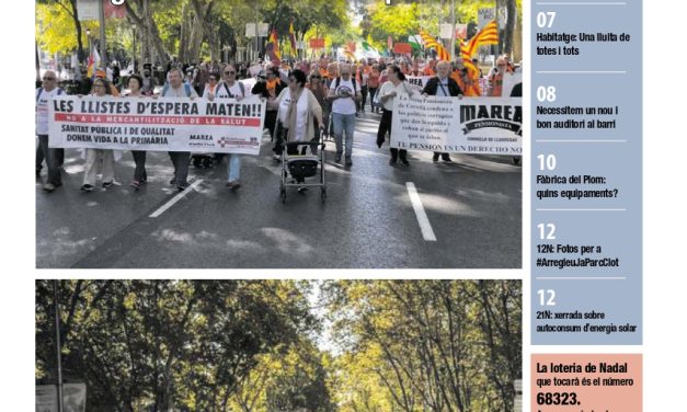 elButlletí! núm. 293 de l’AVV Clot-Camp de l’Arpa. Octubre 2022