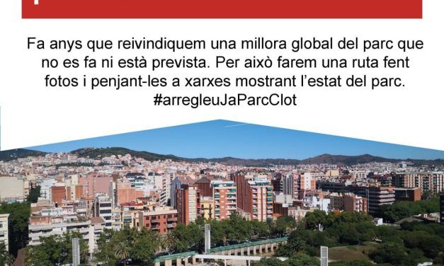Gira fotogràfica reivindicativa pel Parc del Clot
