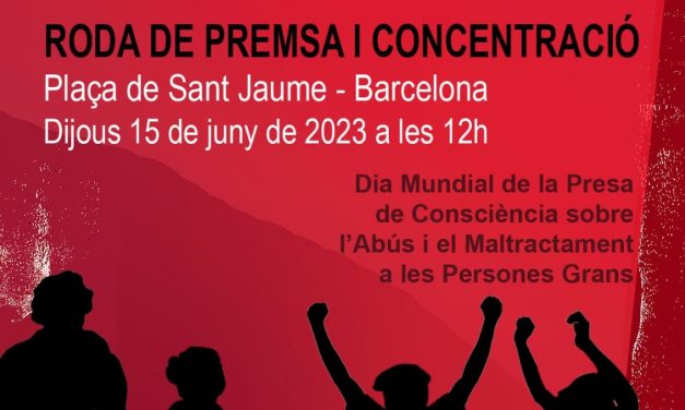 CONCENTRACIÓ DIEM PROU! DIJOUS 15 JUNY