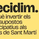 PRESSUPOSTOS PARTICIPATIUS AJUNTAMENT DE BARCELONA 2025. VOTA!