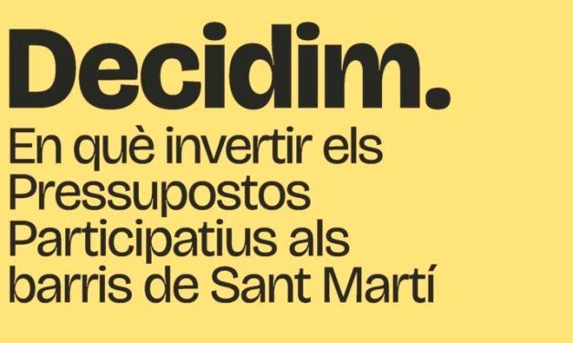 PRESSUPOSTOS PARTICIPATIUS AJUNTAMENT DE BARCELONA 2025. VOTA!
