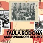 TAULA RODONA AMB SÒCIES I SOCIS DE L’INICI DE L’ASSOCIACIÓ. 15 MAIG