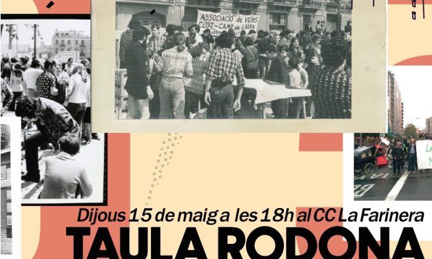 TAULA RODONA AMB SÒCIES I SOCIS DE L’INICI DE L’ASSOCIACIÓ. 15 MAIG