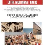 CONVERSES DE MEMÒRIA HISTÒRICA DEL BARRI. EL CAMP DE L’ARPA ENTRE MUNTANYA I NAVAS. 13 JULIOL
